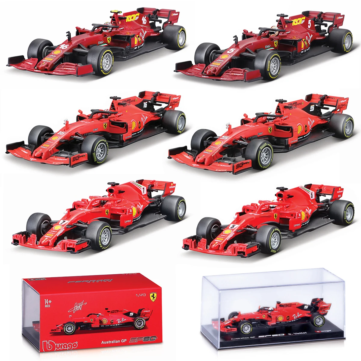 Bburago 1:43 2020 Ferrrari SF1000 #55 #16 F1 формула Автомобиль статический литой автомобиль Коллекционная модель гоночный автомобиль игрушки
Bburago 1:43 2020 Ferrrari SF1000 #55 #16 F1 формула Автомобиль статический литой автомобиль Коллекционная модель гоночный автомобиль игрушки