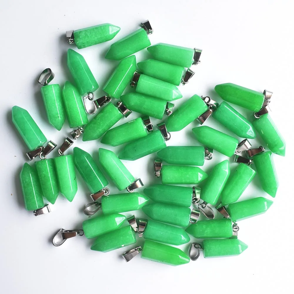 Wholesale 50pcs/lot 2020 fashion good quality natural stone hexagonal pillar charms pendants for jewelry making free shipping
Wholesale 50pcs/lot 2020 fashion good quality natural stone hexagonal pillar charms pendants for jewelry making free shipping