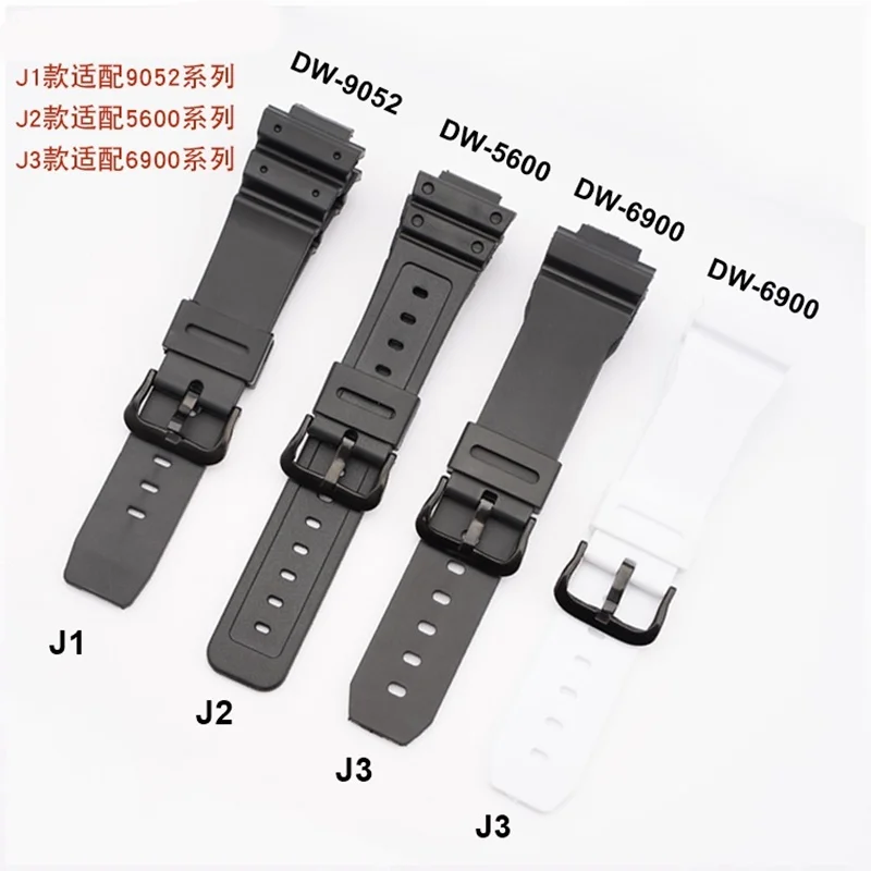 Silicone Watch Strap For Casio G-shock DW5600 DW9052 DW6900 Sport Waterproof Replacement Bracelet Wrist Watchband Black White
Silicone Watch Strap For Casio G-shock DW5600 DW9052 DW6900 Sport Waterproof Replacement Bracelet Wrist Watchband Black White