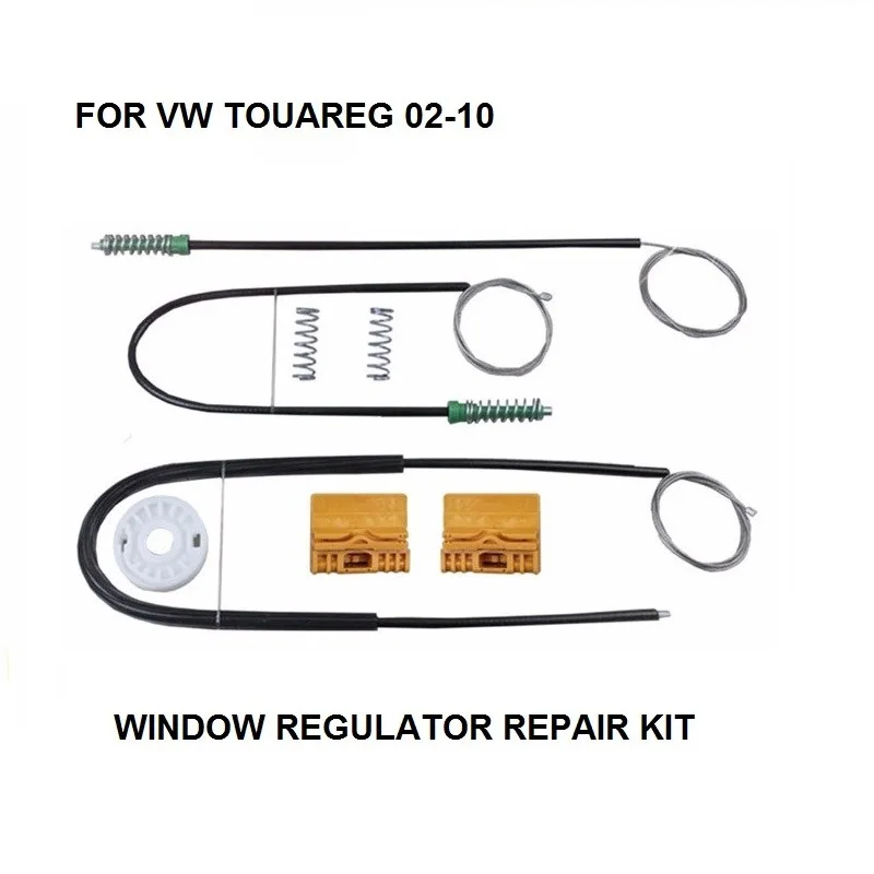 NEW FOR VOLKSWAGEN VW TOUAREG 7LA, 7L6, 7L7 2002-2010 ELECTRIC WINDOW REGULATOR REPAIR KIT FRONT RIGHT SIDE OE#8E0837462
NEW FOR VOLKSWAGEN VW TOUAREG 7LA, 7L6, 7L7 2002-2010 ELECTRIC WINDOW REGULATOR REPAIR KIT FRONT RIGHT SIDE OE#8E0837462