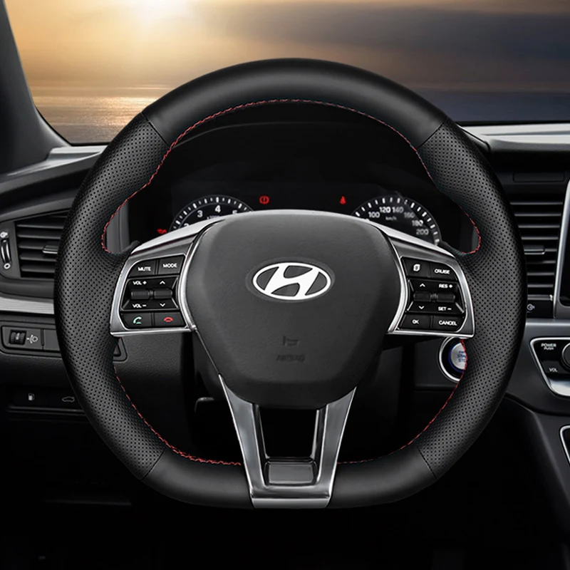 Кожаный чехол на руль автомобиля для Hyundai 2020 Sonata ix35, ведущая модель MISTRA ELANTRA, сделай сам
Кожаный чехол на руль автомобиля для Hyundai 2020 Sonata ix35, ведущая модель MISTRA ELANTRA, сделай сам