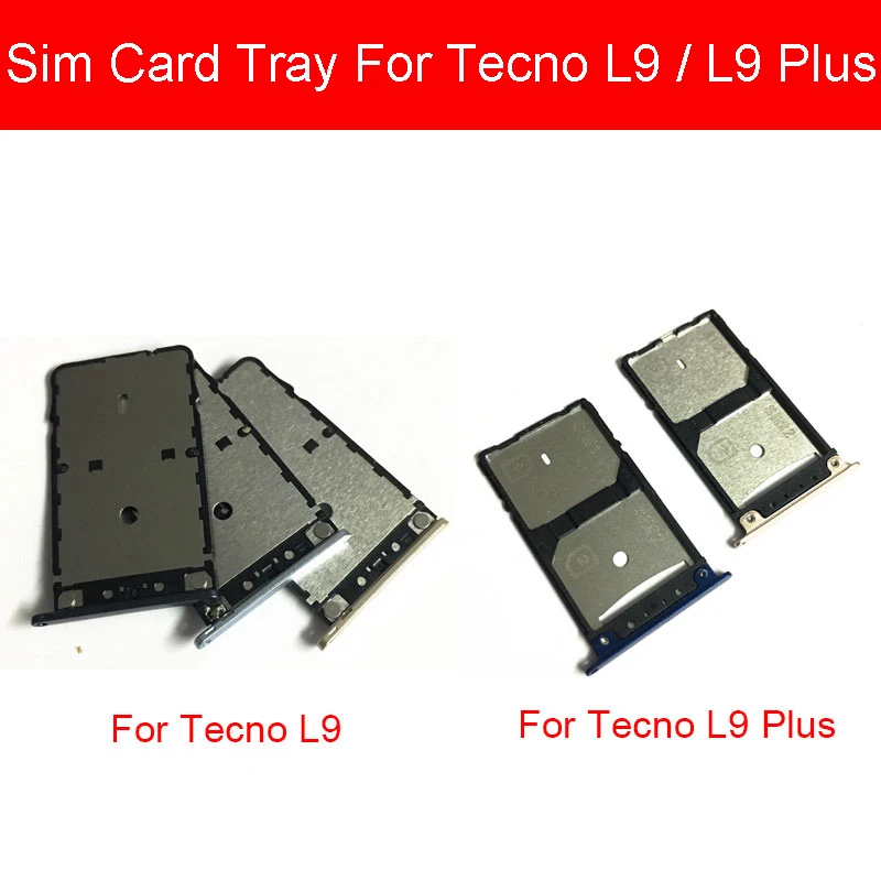 Лоток для sim-карты для Tecno L9 адаптер карты Micro SD для Tecno L9 Plus сменный держатель слота запчасти
Лоток для sim-карты для Tecno L9 адаптер карты Micro SD для Tecno L9 Plus сменный держатель слота запчасти
