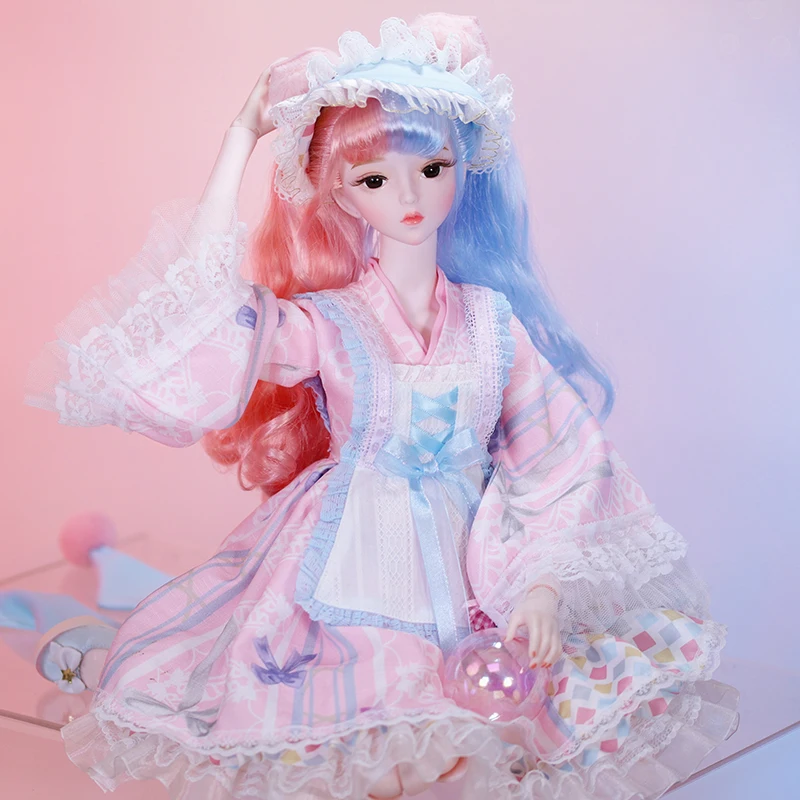 ICY DBS 1/3 BJD Dream Fairy Doll TOY Mechanical Joint Body Collection Doll Including Suit Shoes Official Makeup 60cm SD ANIME
ICY DBS 1/3 BJD Dream Fairy Doll TOY Mechanical Joint Body Collection Doll Including Suit Shoes Official Makeup 60cm SD ANIME