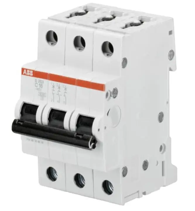 S203-C3 10113651 3P | 3A | C | 6kA миниатюрный автоматический выключатель 2CDS253001R0034
S203-C3 10113651 3P | 3A | C | 6kA миниатюрный автоматический выключатель 2CDS253001R0034