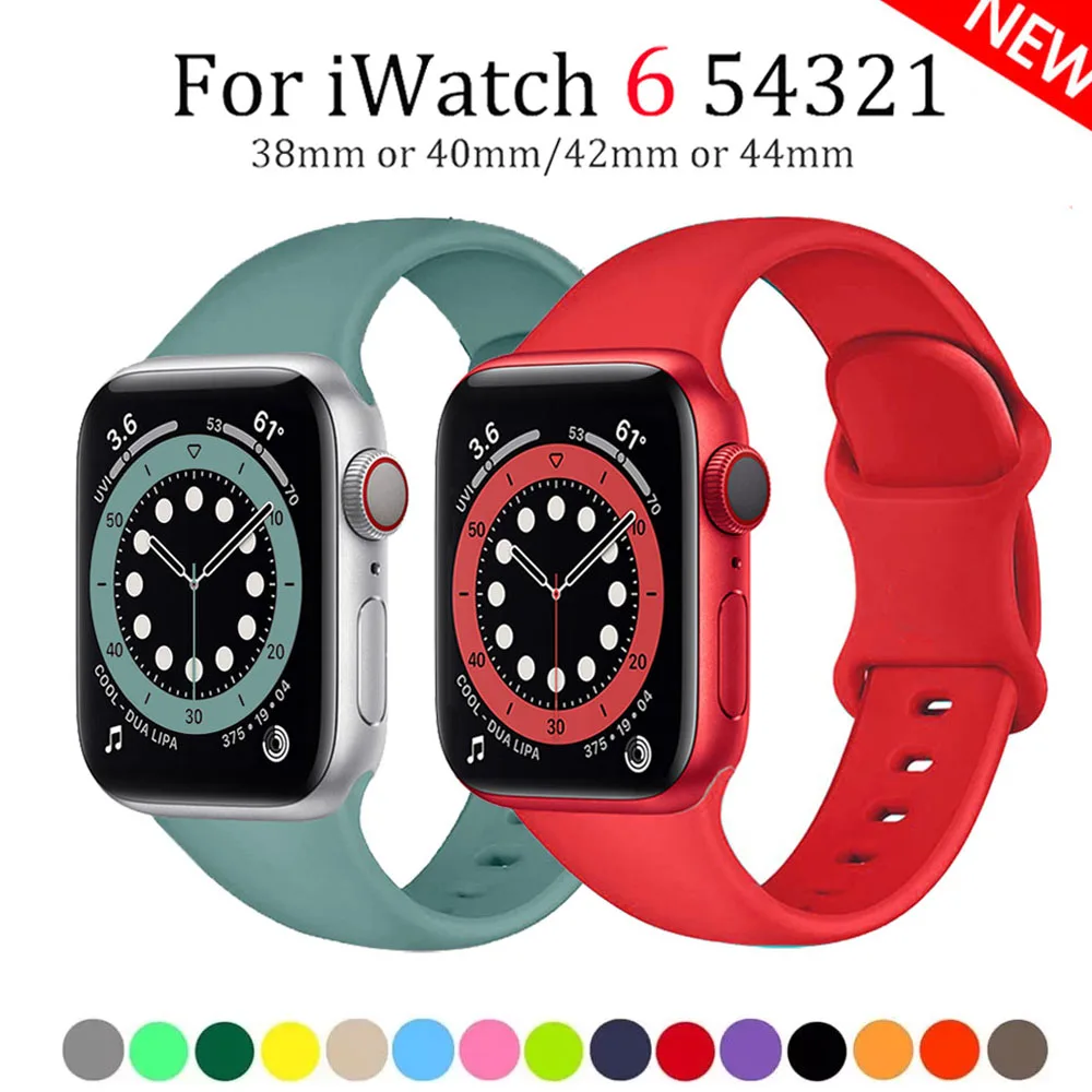 Ремешок силиконовый для Apple Watch band 44 мм 40 мм 49 мм 45 мм 41 мм 38 мм 42, браслет для смарт-часов, браслет для iWatch 3 4 5 6 se
Ремешок силиконовый для Apple Watch band 44 мм 40 мм 49 мм 45 мм 41 мм 38 мм 42, браслет для смарт-часов, браслет для iWatch 3 4 5 6 se