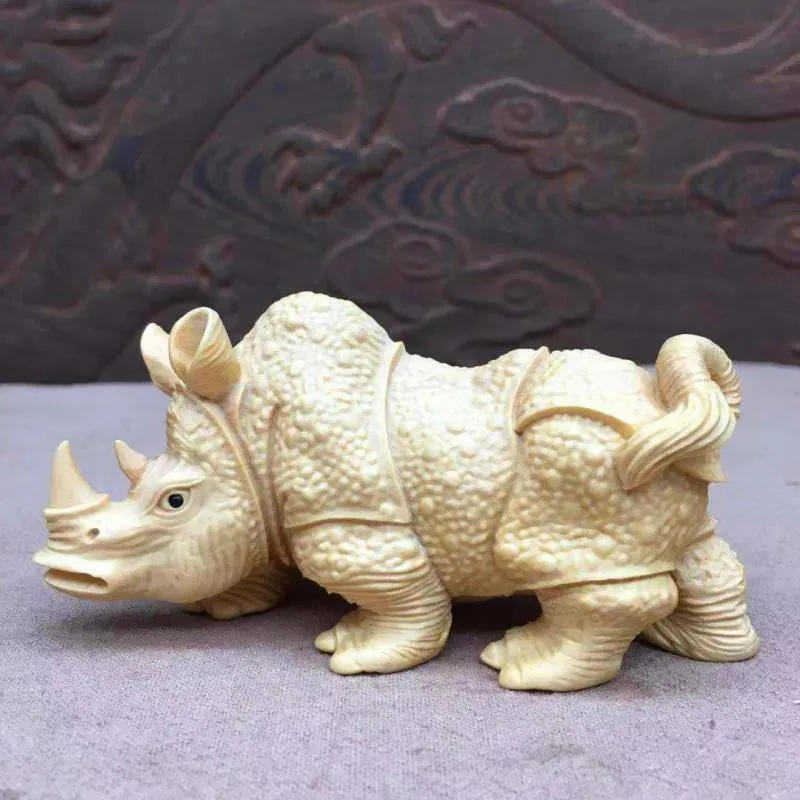 10*4*5cm Rhino Lifelike Delicate Boxwood Hand Carving Hand Pieces/Tea Pet Putting Decorate Crafts
10*4*5cm Rhino Lifelike Delicate Boxwood Hand Carving Hand Pieces/Tea Pet Putting Decorate Crafts
