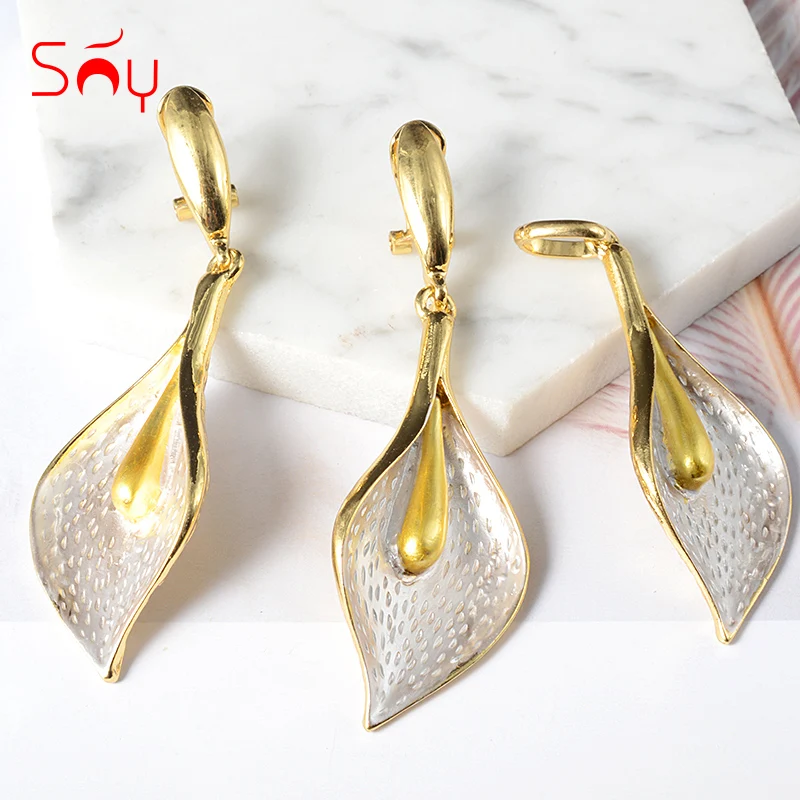 Sunny Jewelry Fashion Classic Jewelry For Women Earrings Pendent Romantic Sets For Wedding Party Anniversary Gift Trendy Sets
Sunny Jewelry Fashion Classic Jewelry For Women Earrings Pendent Romantic Sets For Wedding Party Anniversary Gift Trendy Sets