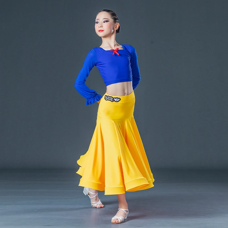 Ballroom Dance Performance Costume Suit Girls Summer Waltz Dancing Practice Wear Latin Dance Competition Clothing Set VDB5663
Ballroom Dance Performance Costume Suit Girls Summer Waltz Dancing Practice Wear Latin Dance Competition Clothing Set VDB5663