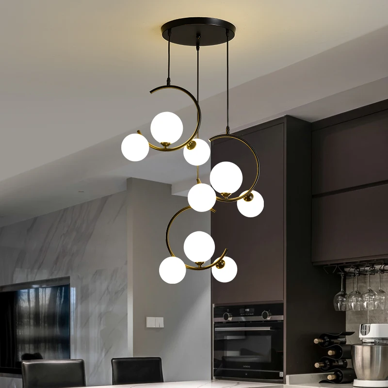 nordic lamp G9 led Modern Pendant Lights for Living Room Restaurant Bedroom Glass ball Pendant Lamps AC85-260V lampara colgante
nordic lamp G9 led Modern Pendant Lights for Living Room Restaurant Bedroom Glass ball Pendant Lamps AC85-260V lampara colgante