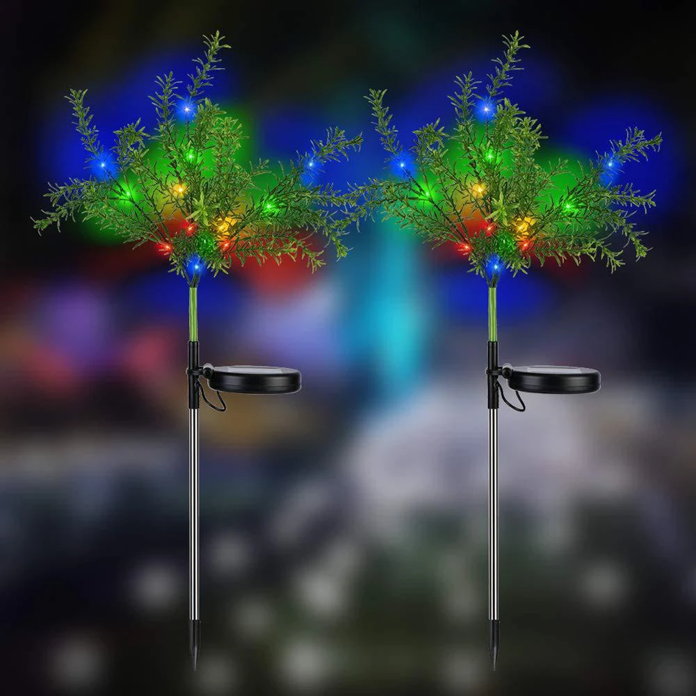 2pcs 15 LED Solar Ground Plug Firework Light Christmas Light Outdoor Christmas Decorations for Garden Fake Trees for Courtyard
2pcs 15 LED Solar Ground Plug Firework Light Christmas Light Outdoor Christmas Decorations for Garden Fake Trees for Courtyard