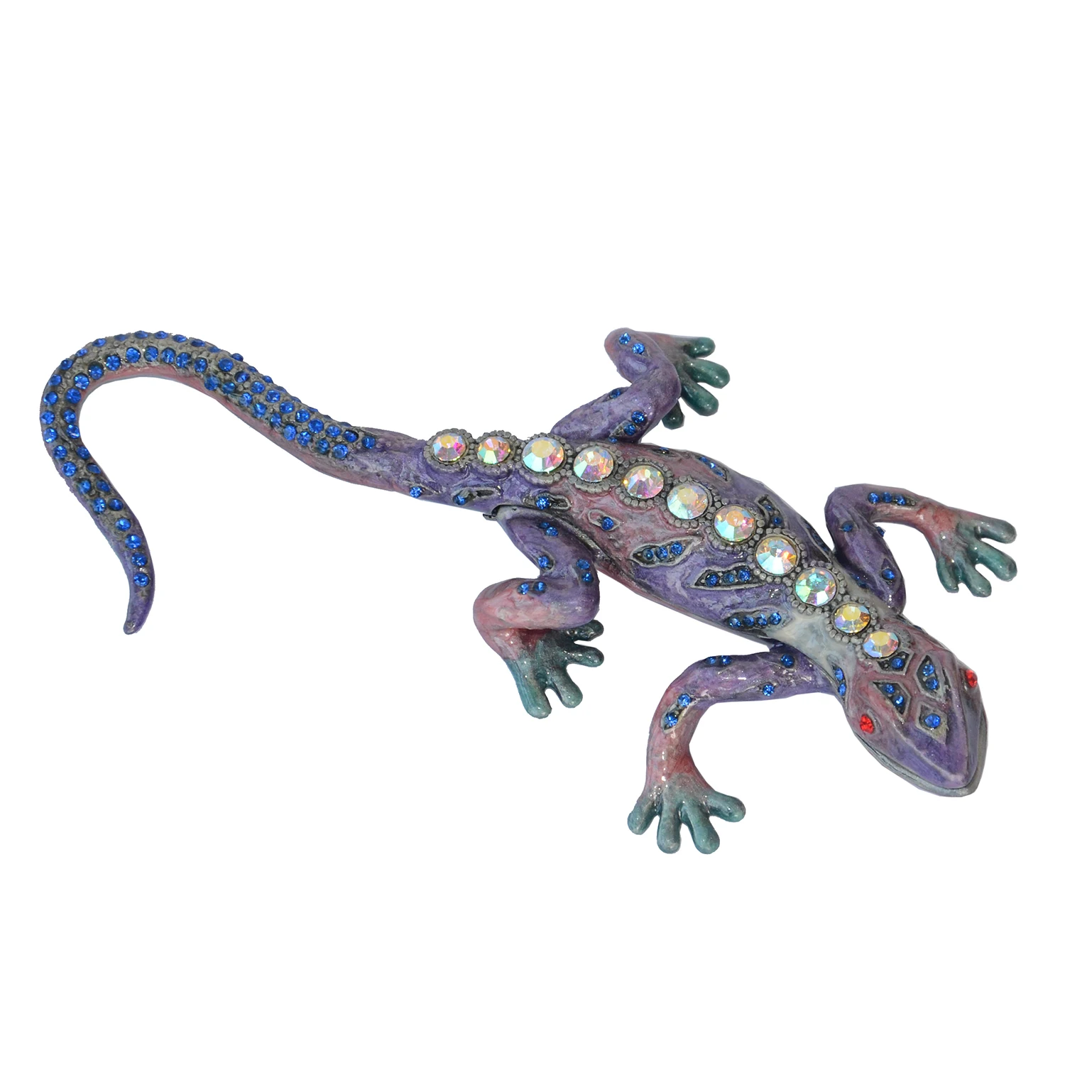 Lizard Trinket Box, Collectible Figurine, Chameleon Jewelry Ring Holder
Lizard Trinket Box, Collectible Figurine, Chameleon Jewelry Ring Holder
