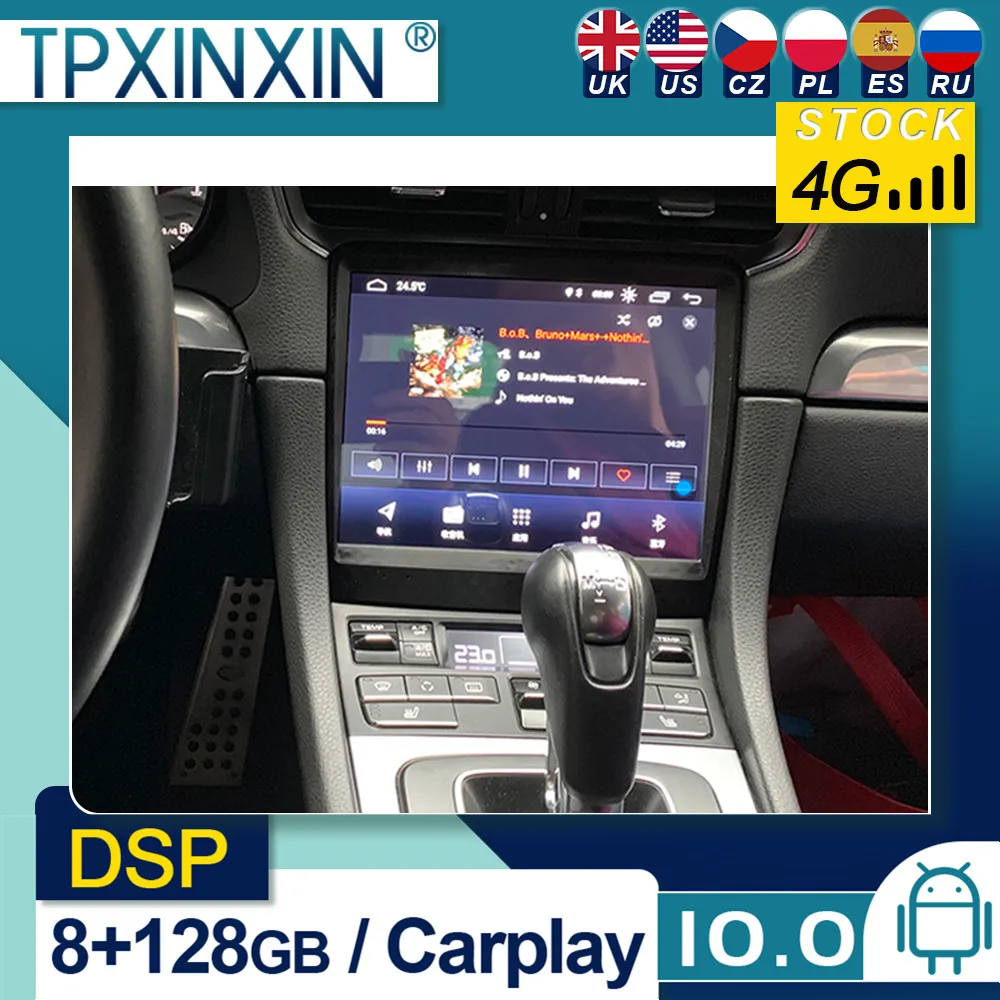For Porsche Cayman BOXSTER 911 2013-2015 Android 10 Car Stereo Car Radio with Screen Car GPS Navigation Tape Recorder Head Unit
For Porsche Cayman BOXSTER 911 2013-2015 Android 10 Car Stereo Car Radio with Screen Car GPS Navigation Tape Recorder Head Unit