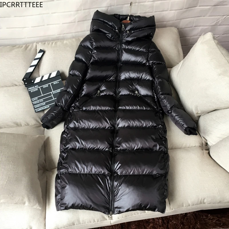 Winter 90% White Duck Down Jacket Women Hooded Thick Warm Down Coats Women Warm Long Coat
Winter 90% White Duck Down Jacket Women Hooded Thick Warm Down Coats Women Warm Long Coat