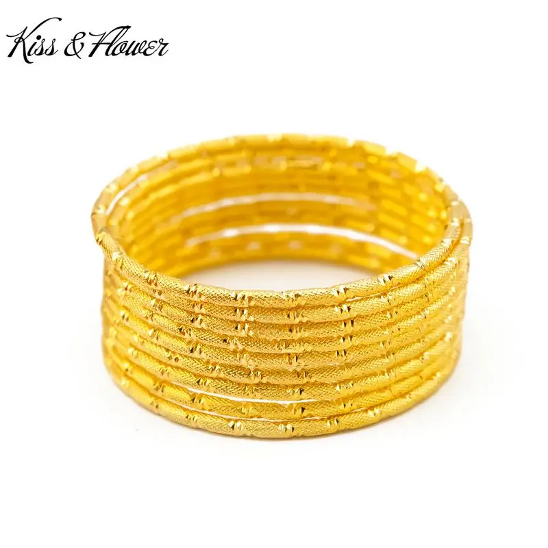 KISS&FLOWER Gold Vintage Round Bracelet Bangle For Woman Birthday Wedding Party Christmas Bride Mother Girlfriend Gifts BR89
KISS&FLOWER Gold Vintage Round Bracelet Bangle For Woman Birthday Wedding Party Christmas Bride Mother Girlfriend Gifts BR89