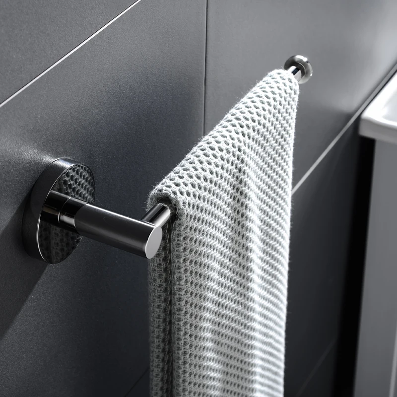 Stainless Steel Towel Holder - Mount on Wall Towel Bar, SUS 304 Hand Towel Rack, Towel Ring for Toilet Bathroom Chrome
Stainless Steel Towel Holder - Mount on Wall Towel Bar, SUS 304 Hand Towel Rack, Towel Ring for Toilet Bathroom Chrome