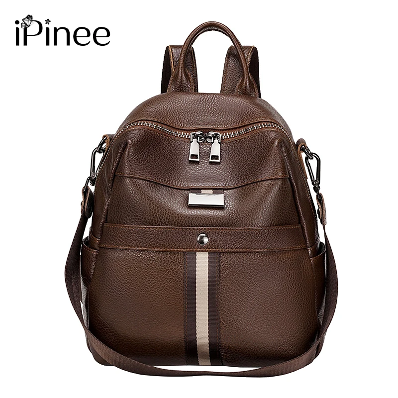 iPinee FASHION Genuine Leather Anti-thief Women Backpack Large Capacity Vintage School Bag for Teenager girls Male Travel Bags
iPinee FASHION Genuine Leather Anti-thief Women Backpack Large Capacity Vintage School Bag for Teenager girls Male Travel Bags
