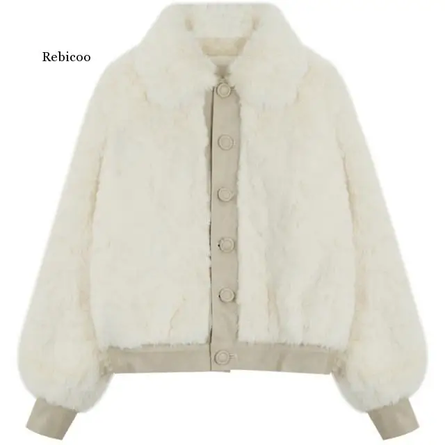 Women Autumn Winter New Fashion Faux Fur Fluffy Coat Female Thick Warm Short Jacket Casual Chic Lady Overcoat Outwear
Women Autumn Winter New Fashion Faux Fur Fluffy Coat Female Thick Warm Short Jacket Casual Chic Lady Overcoat Outwear