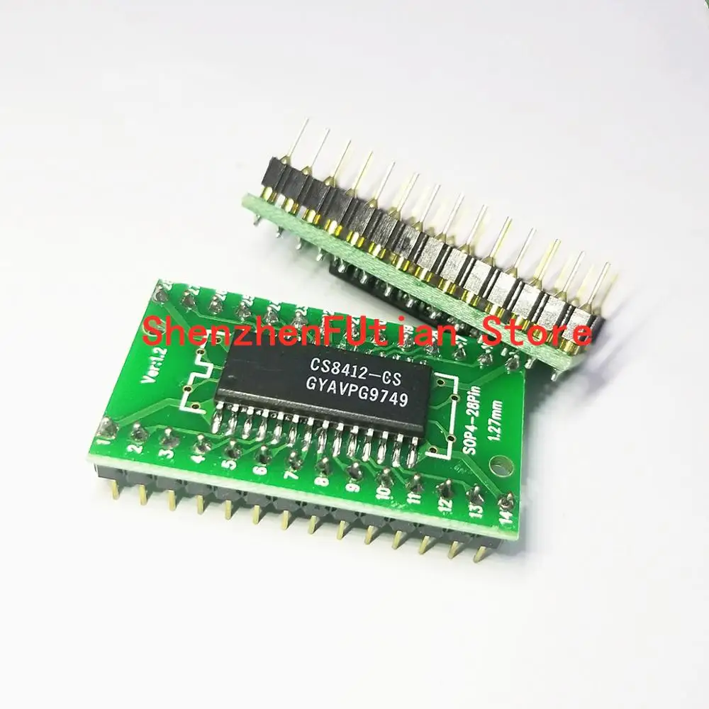 1 шт./лот CS8412-CS CS8412CS CS8412 CS8412-CP SOP28, преобразование DIP28, одинаковый шаг контакта
1 шт./лот CS8412-CS CS8412CS CS8412 CS8412-CP SOP28, преобразование DIP28, одинаковый шаг контакта