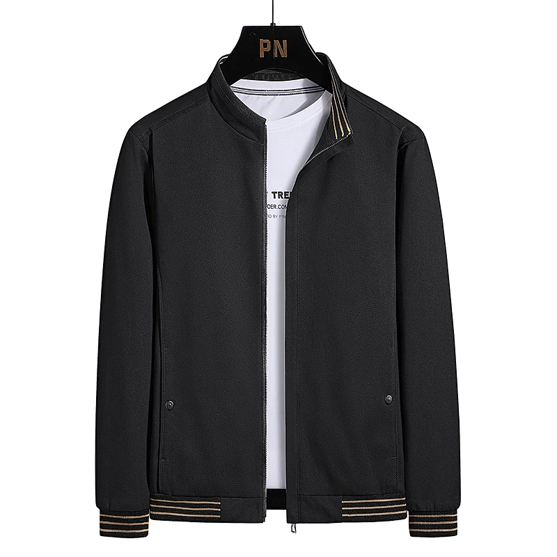 New Spring and Autumn Fashion All-match Men's Business Casual Jacket Men's Pure Cotton Stand-up Collar Men's Jacket Simple Top
New Spring and Autumn Fashion All-match Men's Business Casual Jacket Men's Pure Cotton Stand-up Collar Men's Jacket Simple Top