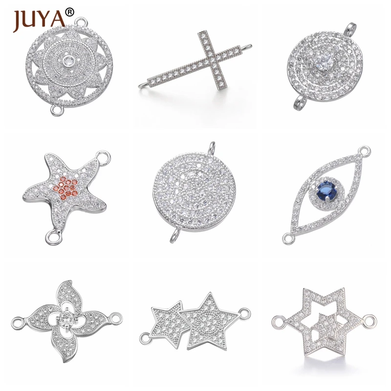 Jewelry Making Supplies Shiny Zircon Rhinestone Series Connector Charm Accessories for Bracelet Necklace Earrings DIY Material
Jewelry Making Supplies Shiny Zircon Rhinestone Series Connector Charm Accessories for Bracelet Necklace Earrings DIY Material