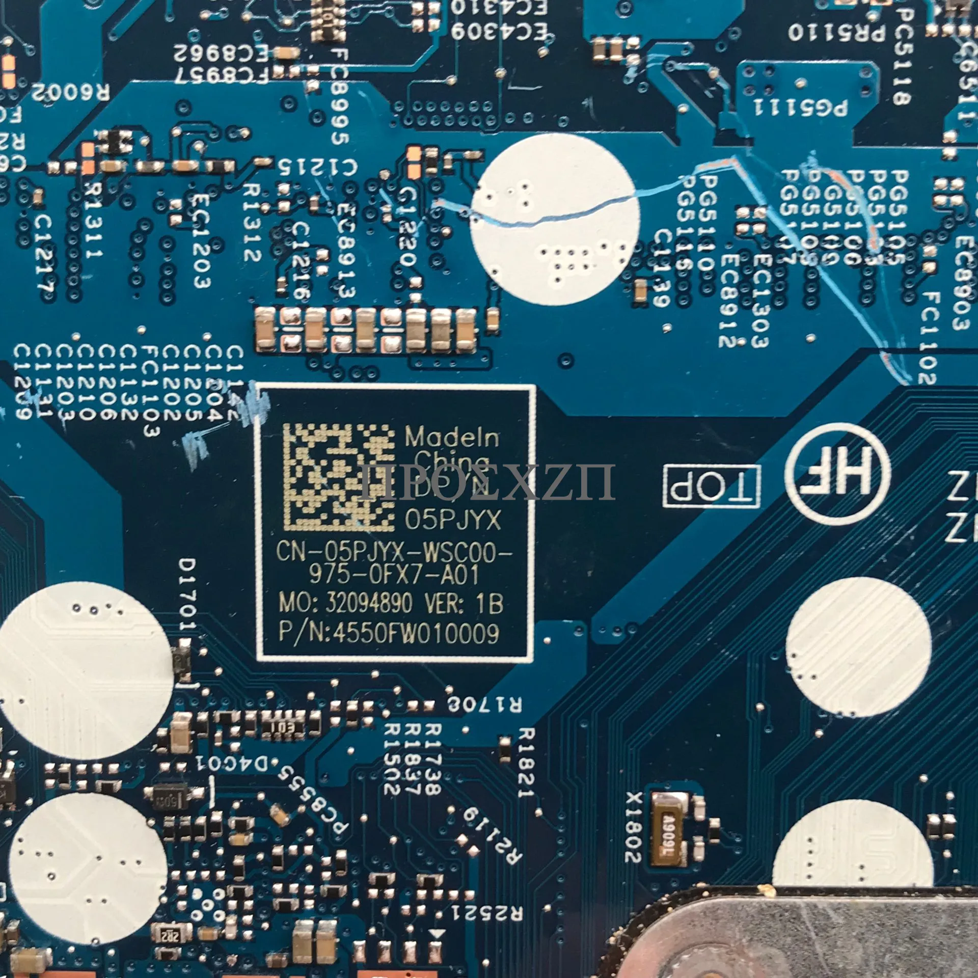 CN-05PJYX 05PJYX 5PJYX High Quality For 15 5584 Laptop Motherboard 18791-1 Mainboard With SREJQ I5-8265U CPU 100% Working Well
CN-05PJYX 05PJYX 5PJYX High Quality For 15 5584 Laptop Motherboard 18791-1 Mainboard With SREJQ I5-8265U CPU 100% Working Well