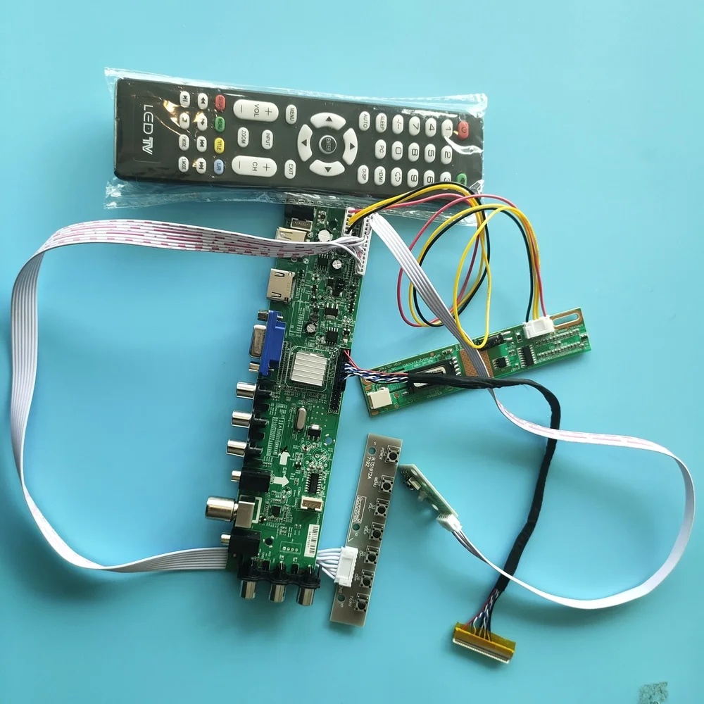 Комплект для телевизора LP154WX5-TLB1, VGA, USB AV DVB-C DVB-T 1, плата контроллера с ЖК-дисплеем CCFL, 1280X80030-контактный цифровой HDMI 15,4 дюйма
Комплект для телевизора LP154WX5-TLB1, VGA, USB AV DVB-C DVB-T 1, плата контроллера с ЖК-дисплеем CCFL, 1280X80030-контактный цифровой HDMI 15,4 дюйма