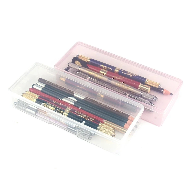 1pc Plastic Tattoo Blade Needle Storage Box Pink White Manual Embroidery Microblading Pen Rectangle Organizer Display Container
1pc Plastic Tattoo Blade Needle Storage Box Pink White Manual Embroidery Microblading Pen Rectangle Organizer Display Container