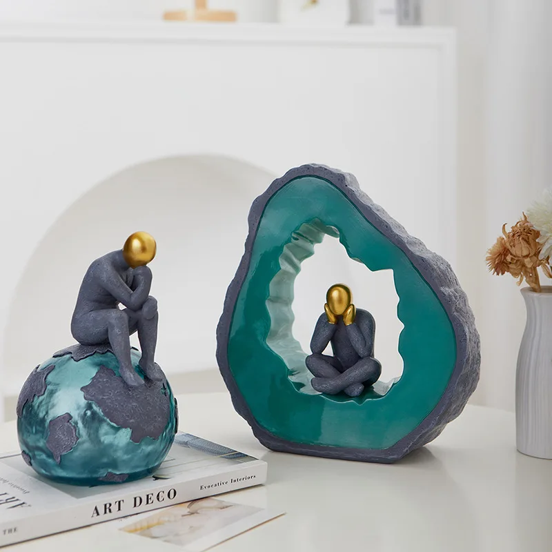 Home Decoration Modern Abstract Figures Decoration Resin Sculpture Home Decoration Accessories Action Figures Decor for Room
Home Decoration Modern Abstract Figures Decoration Resin Sculpture Home Decoration Accessories Action Figures Decor for Room