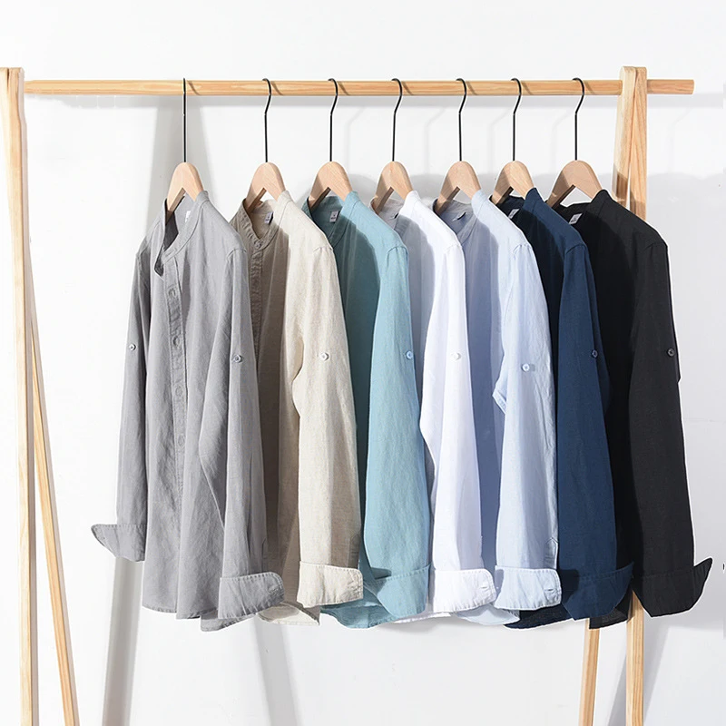 911 Autumn New Men Shirts Premium Linen Cotton Casual Breathable Comfortable Daily Handsome Fashion Slim Fit Long Sleeve Tops
911 Autumn New Men Shirts Premium Linen Cotton Casual Breathable Comfortable Daily Handsome Fashion Slim Fit Long Sleeve Tops