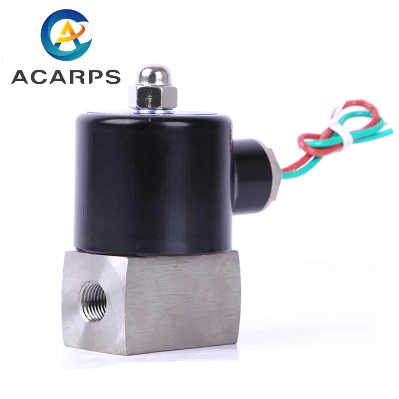 1/4 3/8 1/2 inch Stainless Steel Gasoline Solenoid Valve Shut Off Normally Closed Anti Corrision
1/4 3/8 1/2 inch Stainless Steel Gasoline Solenoid Valve Shut Off Normally Closed Anti Corrision