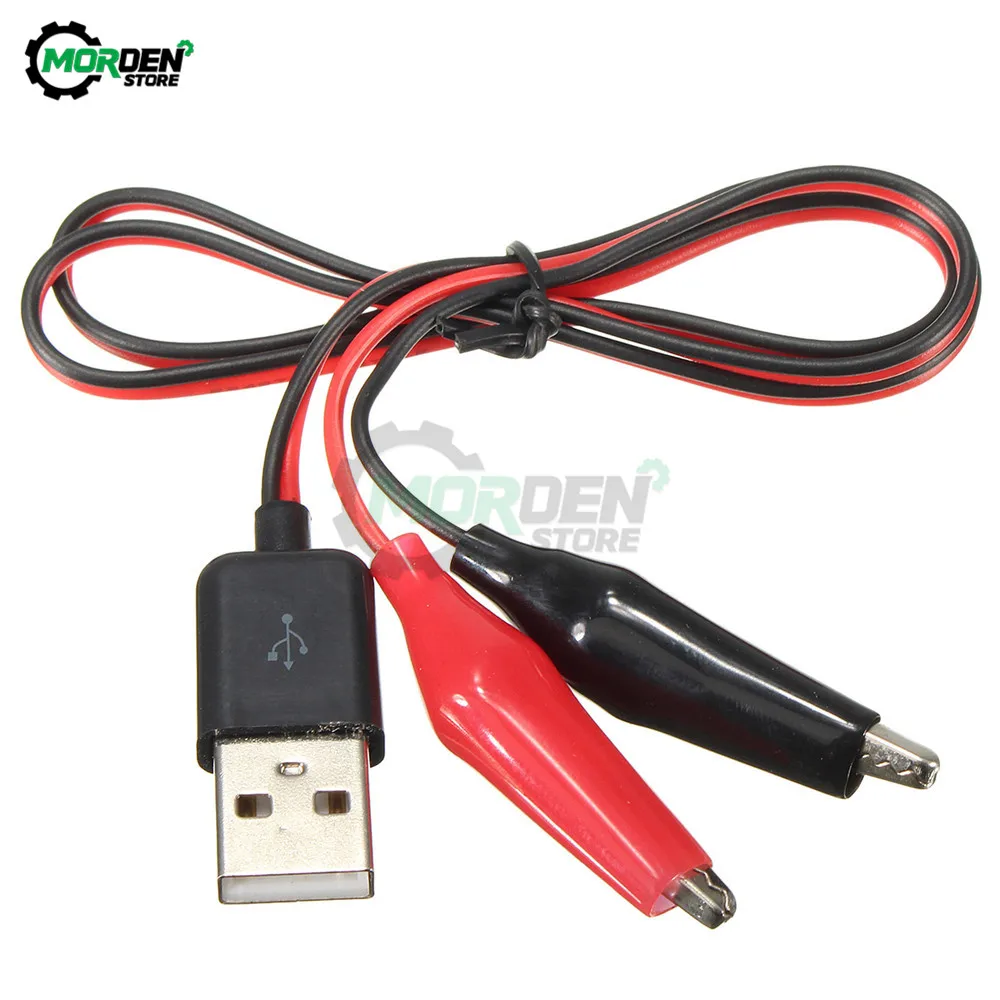 USB Alligator Clips Crocodile wire Male/female to USB Adapter Cable Connector Power Supply Adapter Wire 60cm
USB Alligator Clips Crocodile wire Male/female to USB Adapter Cable Connector Power Supply Adapter Wire 60cm