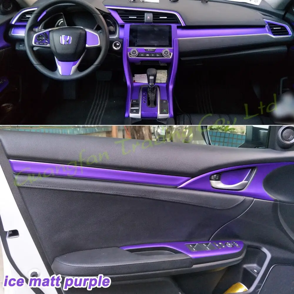 For Honda Civic 10th Gen 2016-2019 Car-Styling 3D/5D Carbon Fiber Car Interior Center Console Color Change Molding Sticker Decal
For Honda Civic 10th Gen 2016-2019 Car-Styling 3D/5D Carbon Fiber Car Interior Center Console Color Change Molding Sticker Decal