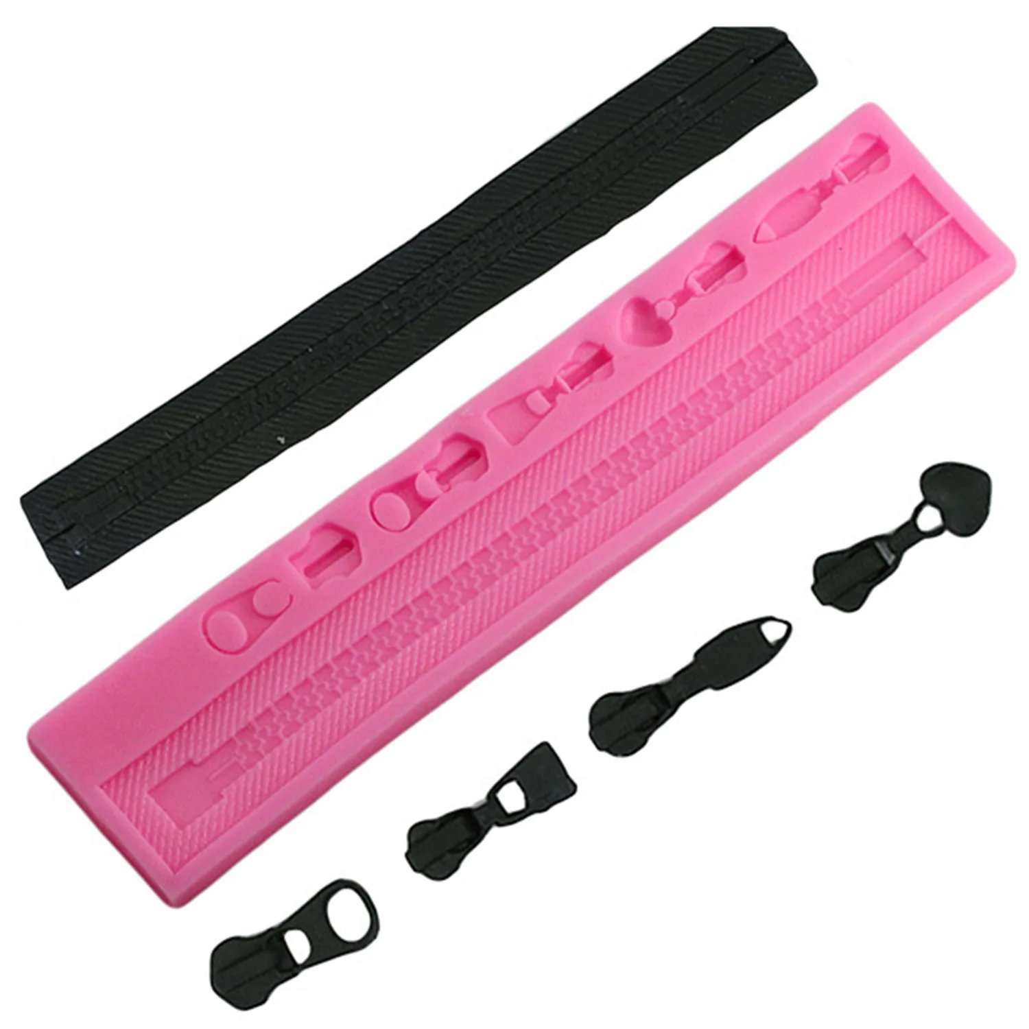 2pcs/lot Clothes Zipper Fondant Cake Silicone Mold Border Decoration Tool Chocolate Baking Molds DIY Bakery
2pcs/lot Clothes Zipper Fondant Cake Silicone Mold Border Decoration Tool Chocolate Baking Molds DIY Bakery