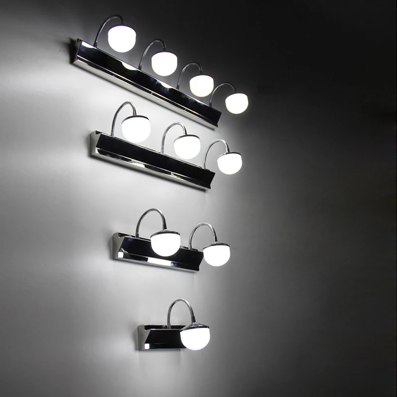 Modern Simple Iron Wall Lamp Adjustable Waterproof Anti-fog Bathroom Decorative Mirror Make up Light White Acrylic LED Sconce
Modern Simple Iron Wall Lamp Adjustable Waterproof Anti-fog Bathroom Decorative Mirror Make up Light White Acrylic LED Sconce