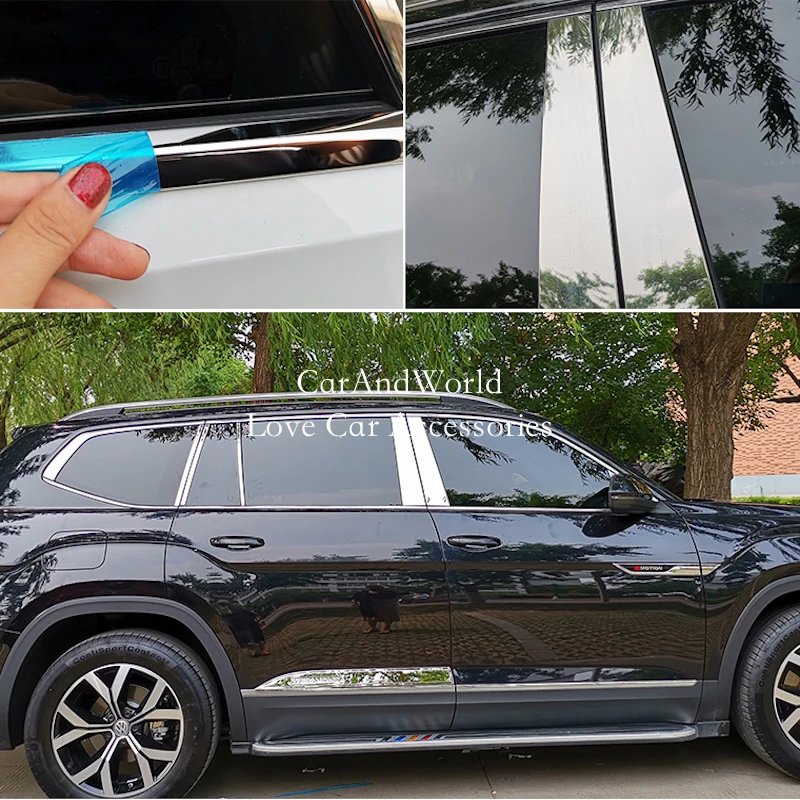 Stainless Steel Door Window Trims A/B/C Pillar Strips Cover For 2017-2020 Volkswagen VW Teramont/Atlas Car-Styling Accessories
Stainless Steel Door Window Trims A/B/C Pillar Strips Cover For 2017-2020 Volkswagen VW Teramont/Atlas Car-Styling Accessories