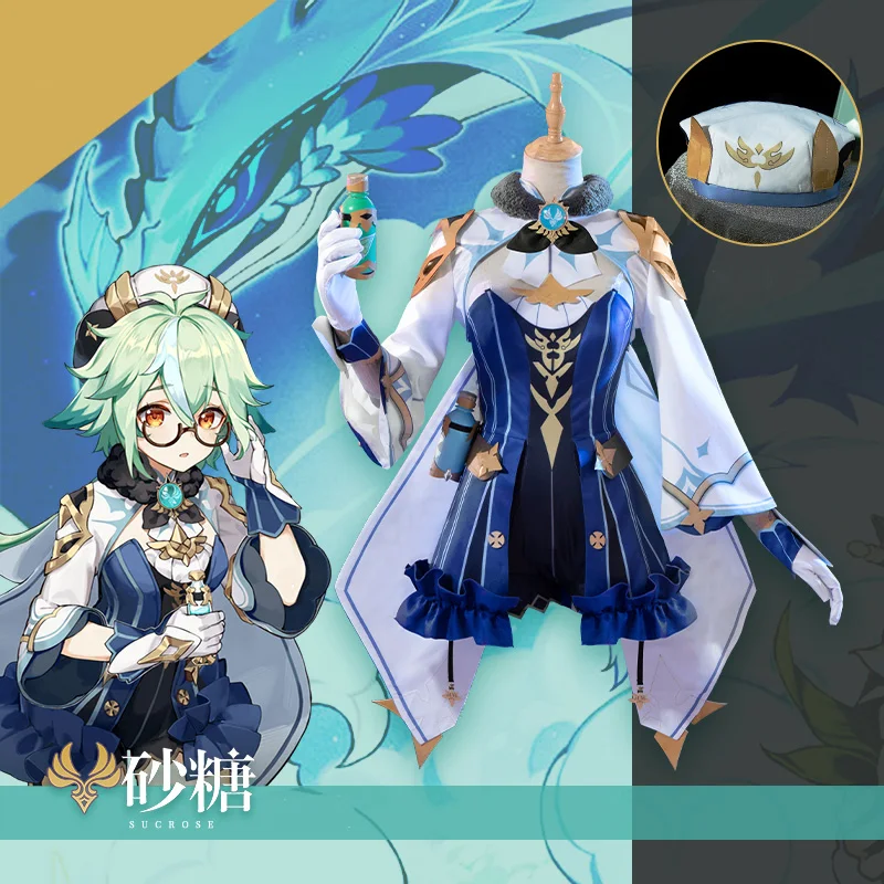 Genshin Impact Sucrose Cosplay Costume Lovely Lolita Dress Halloween Outfit Full Set COSPLAYONSEN
Genshin Impact Sucrose Cosplay Costume Lovely Lolita Dress Halloween Outfit Full Set COSPLAYONSEN