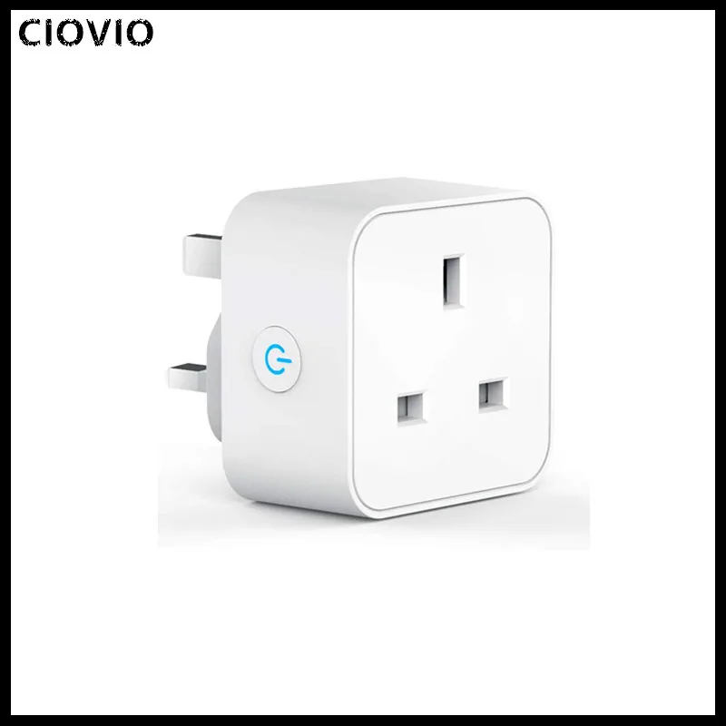 CIOVIO 10 a Wireless Outlet / 13 a British Gauge Wifi British Standard Smart Socket Outlet Socket Mini Money Regularly
CIOVIO 10 a Wireless Outlet / 13 a British Gauge Wifi British Standard Smart Socket Outlet Socket Mini Money Regularly