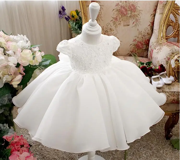 White Lace Princess Baby Girl Dress Party Birthday tutu Dress Floral Baptism Wedding Gown For Newborn Clothes Vestido Infantil
White Lace Princess Baby Girl Dress Party Birthday tutu Dress Floral Baptism Wedding Gown For Newborn Clothes Vestido Infantil
