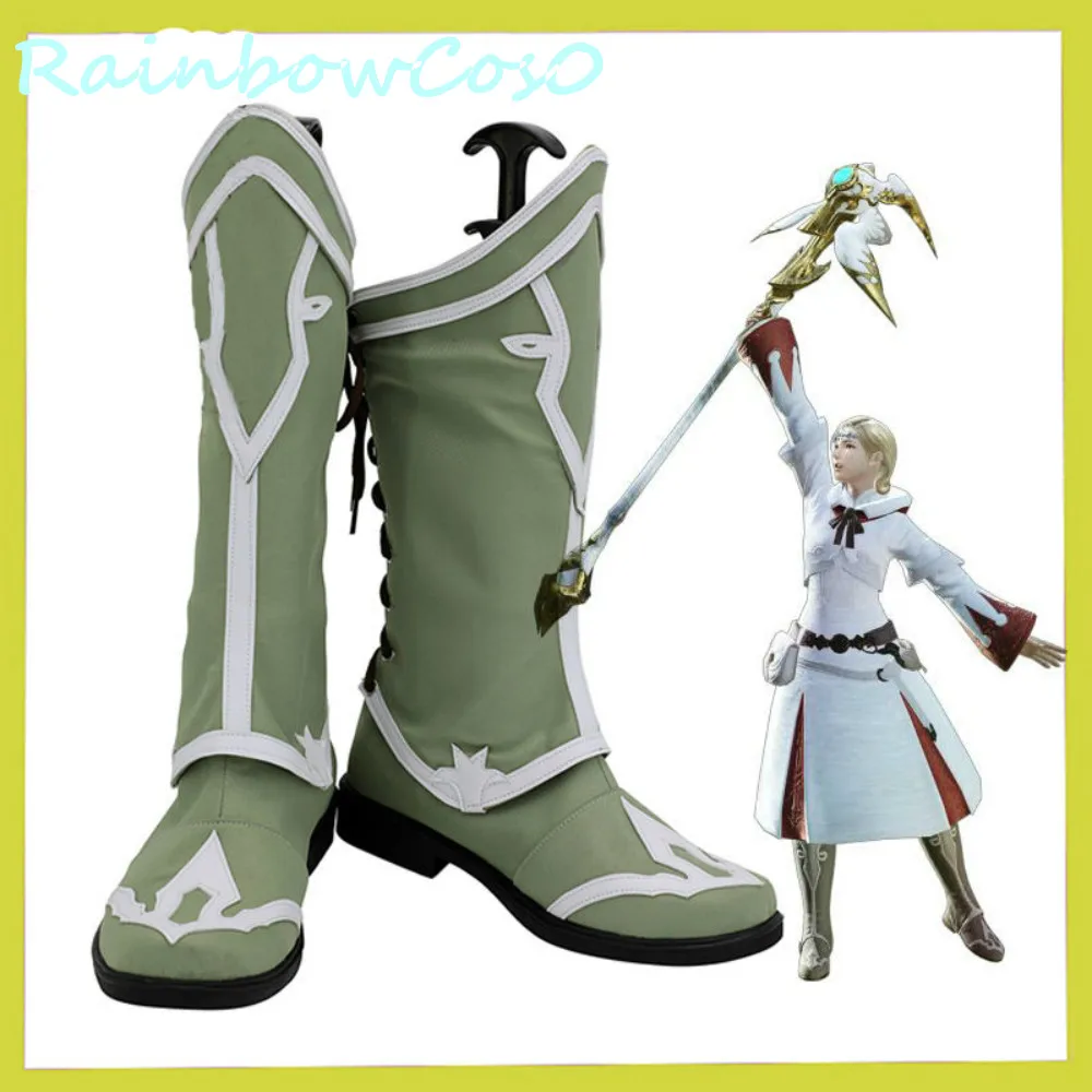 Final Fantasy XIV FF14 Soul of The White Mage RainbowCos0 Обувь для косплея Сапоги Реквизит Игра Аниме Хэллоуин
Final Fantasy XIV FF14 Soul of The White Mage RainbowCos0 Обувь для косплея Сапоги Реквизит Игра Аниме Хэллоуин