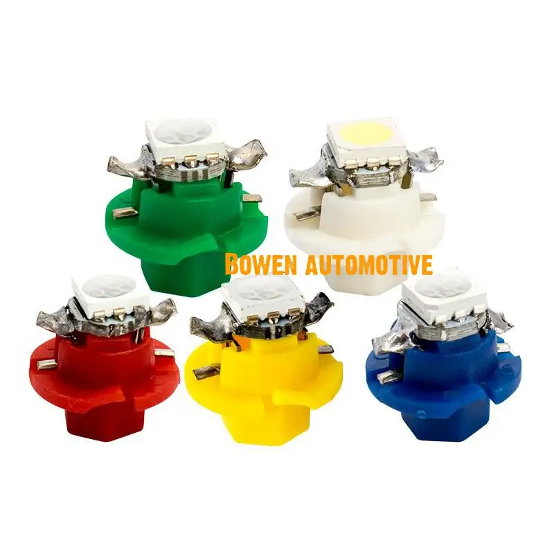 LD 2X T5 B8. 4 5050 1smd LED car lamp width indicator lamp center console B8 4 lamp B8 4D instrument lamp
LD 2X T5 B8. 4 5050 1smd LED car lamp width indicator lamp center console B8 4 lamp B8 4D instrument lamp