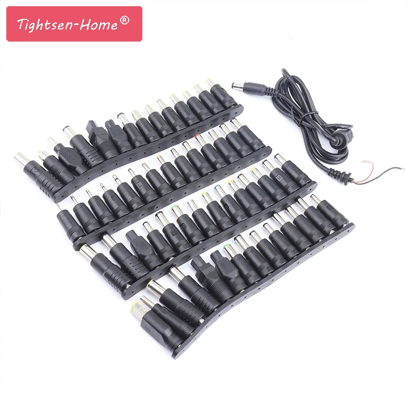 56 pcs Universal Laptop AC DC Jack Power Supply Adapter Connector Plug for HP IBM Dell Apple Lenovo Acer Toshiba Notebook Cable
56 pcs Universal Laptop AC DC Jack Power Supply Adapter Connector Plug for HP IBM Dell Apple Lenovo Acer Toshiba Notebook Cable