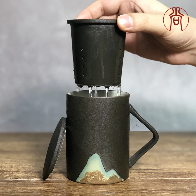 Fashion Nordic Style Ceramic Coffee Mug Sandblasted Texture Office Tea Mugs Office Water Cup
Fashion Nordic Style Ceramic Coffee Mug Sandblasted Texture Office Tea Mugs Office Water Cup