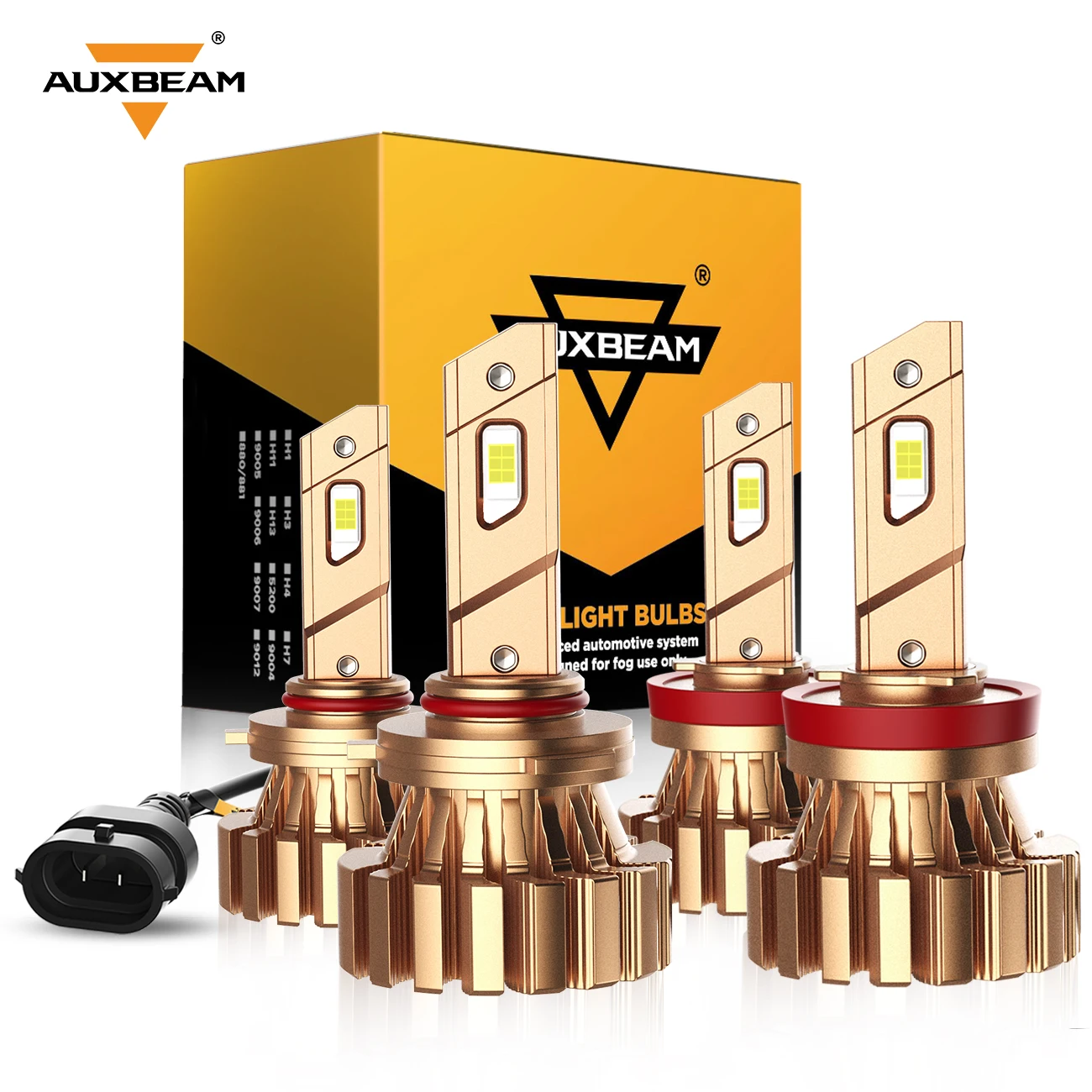 Auxbeam 44W 6500K Car LED Headlight Bulbs 9005+H11 2 Pairs 4000lm White Light Auto Headlamp Waterproof LED Bulbs Series NF-X60
Auxbeam 44W 6500K Car LED Headlight Bulbs 9005+H11 2 Pairs 4000lm White Light Auto Headlamp Waterproof LED Bulbs Series NF-X60
