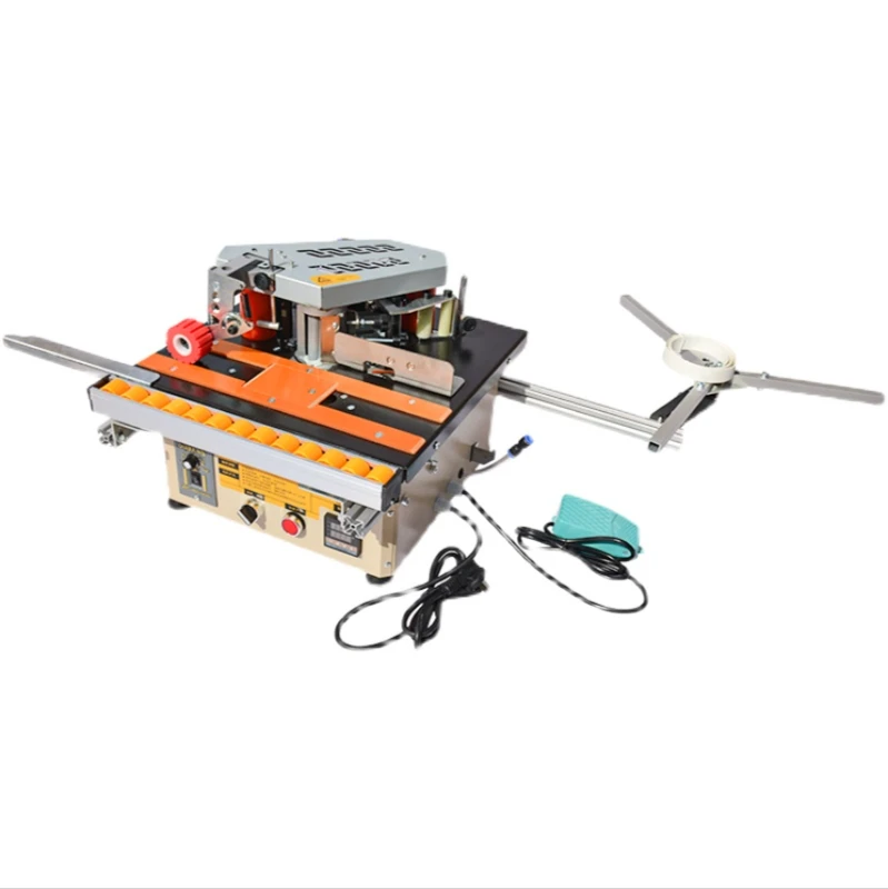 220V 1200W Automatic Edge Banding Machine Small Household Woodworking Curve and Straight Line Sealing and Repairing Machine
220V 1200W Automatic Edge Banding Machine Small Household Woodworking Curve and Straight Line Sealing and Repairing Machine