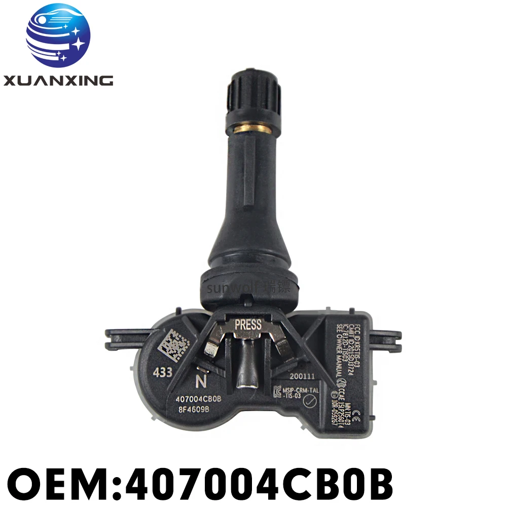Датчик давления в шинах 407004CB0B 407004CB0A TPMS 433 МГц для Kadjar Kangoo Koleos Megane Scenic Talisman Renault Espace
Датчик давления в шинах 407004CB0B 407004CB0A TPMS 433 МГц для Kadjar Kangoo Koleos Megane Scenic Talisman Renault Espace