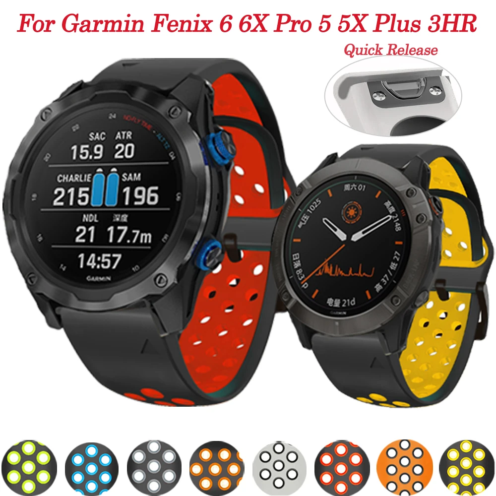 Ремешок силиконовый для смарт-часов, быстросъемный браслет для Garmin Fenix 7 7X 6 6X Pro 5 5X Plus epix, 22 26 мм
Ремешок силиконовый для смарт-часов, быстросъемный браслет для Garmin Fenix 7 7X 6 6X Pro 5 5X Plus epix, 22 26 мм