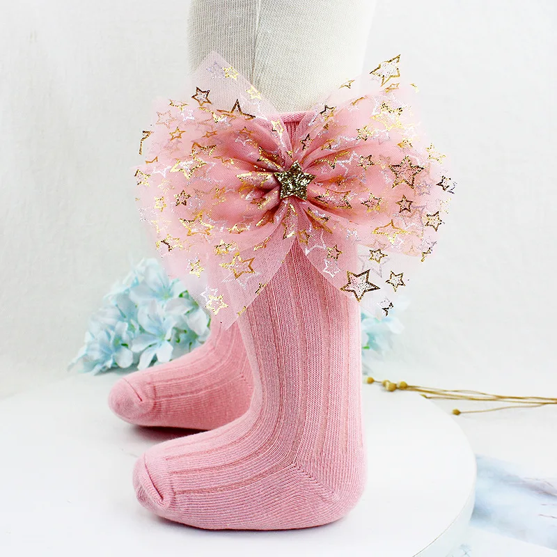 Girls Bow Princess Socks Long Tube Spring And Autumn Cotton Socks Star Big Bow Children Toddler High Tube Socks Children Socks
Girls Bow Princess Socks Long Tube Spring And Autumn Cotton Socks Star Big Bow Children Toddler High Tube Socks Children Socks