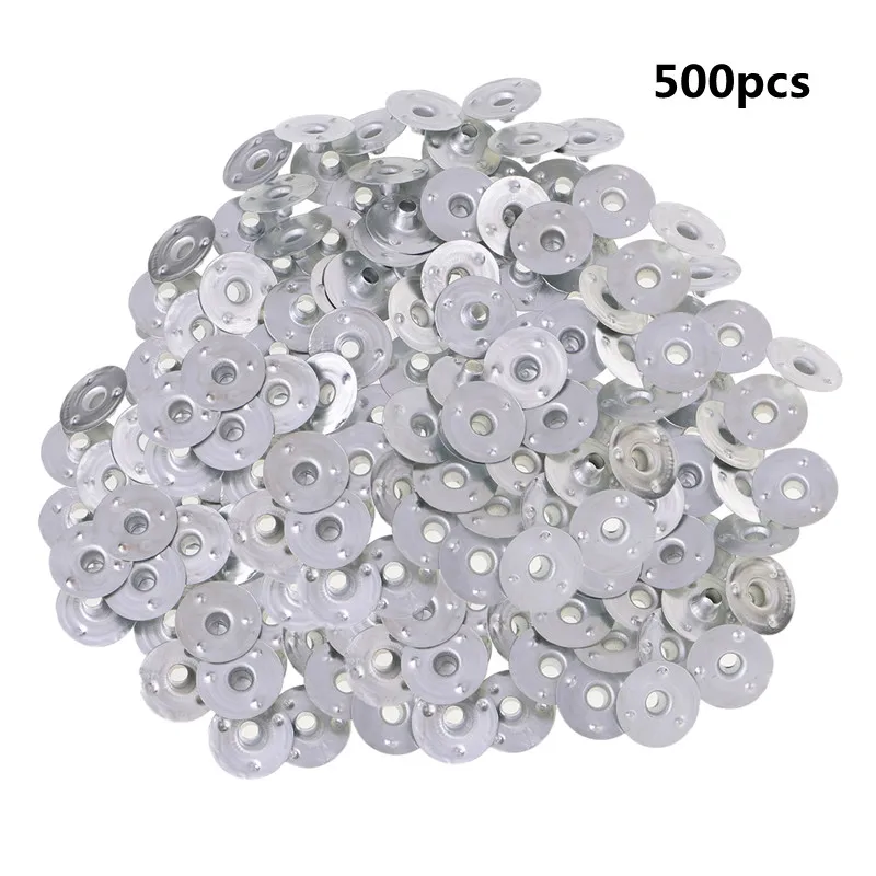 500Pcs Candle Wick Metal Tea Lights Candle Wicks Self Centering Sustainers Tabs Base For Candle Making Diy Craft Gift 12.5*2.5mm
500Pcs Candle Wick Metal Tea Lights Candle Wicks Self Centering Sustainers Tabs Base For Candle Making Diy Craft Gift 12.5*2.5mm