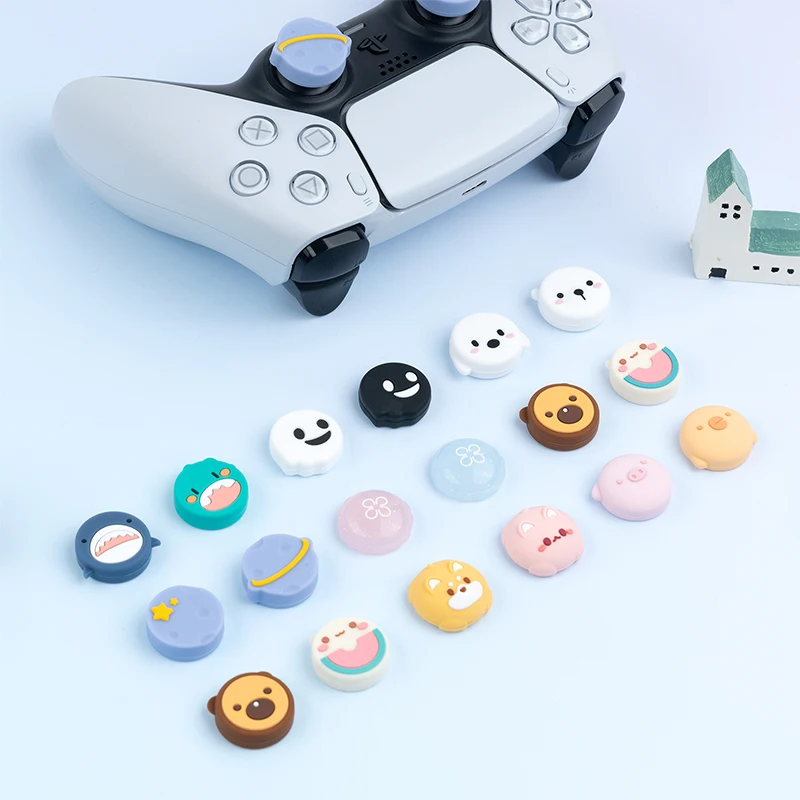 Cute Animals Thumb Grip Caps For PS5 PS4 NS PRO Controller Joystick Cover For Playstation 5 Thumbstick Case Gamepad Accessories
Cute Animals Thumb Grip Caps For PS5 PS4 NS PRO Controller Joystick Cover For Playstation 5 Thumbstick Case Gamepad Accessories