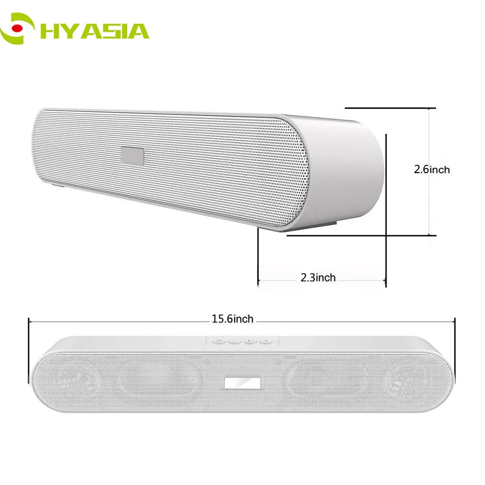 Bluetooth-Саундбар HYASIA для домашнего ТВ и ПК, Портативная Беспроводная колонка с сабвуфером, объемный 3D динамик с поддержкой Hi-Fi, FM-радио и батареей
Bluetooth-Саундбар HYASIA для домашнего ТВ и ПК, Портативная Беспроводная колонка с сабвуфером, объемный 3D динамик с поддержкой Hi-Fi, FM-радио и батареей